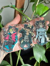 Load image into Gallery viewer, Stampede Trigun Charm Keychains
