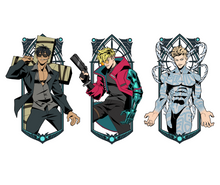 Load image into Gallery viewer, Stampede Trigun Charm Keychains
