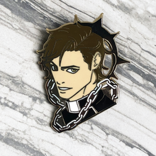 Load image into Gallery viewer, Ezra Enamel Pin
