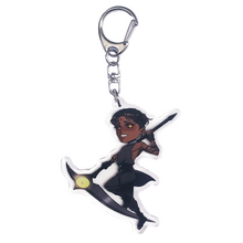 Load image into Gallery viewer, Isaac Acrylic Charm Keychain
